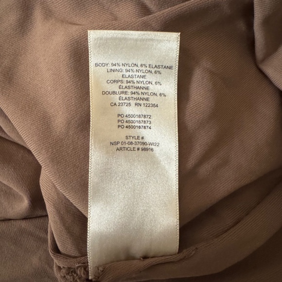 Babaton by Aritzia Ruched Bodycon Slip Dress – Size L - Picture 5 of 5